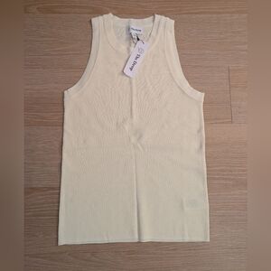 The Line Project Cream Tank Top